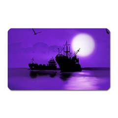 Open Sea Magnet (rectangular) by Valentinaart