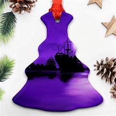 Open Sea Ornament (christmas Tree)  by Valentinaart