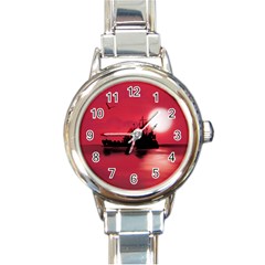 Open Sea Round Italian Charm Watch