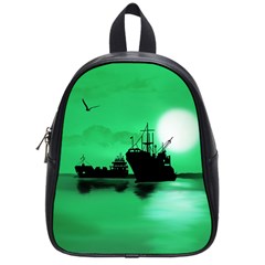 Open Sea School Bag (small) by Valentinaart