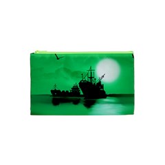 Open Sea Cosmetic Bag (xs) by Valentinaart