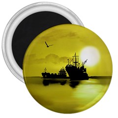 Open Sea 3  Magnets by Valentinaart