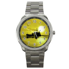 Open Sea Sport Metal Watch