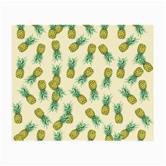 Pineapples Pattern Small Glasses Cloth by Valentinaart