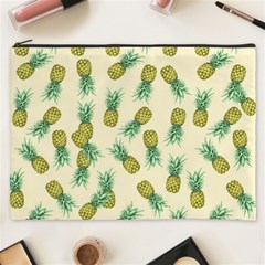 Pineapples Pattern Cosmetic Bag (xxxl)  by Valentinaart