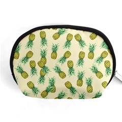 Pineapples Pattern Accessory Pouches (medium)  by Valentinaart