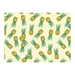 Pineapples Pattern Double Sided Flano Blanket (mini)  by Valentinaart