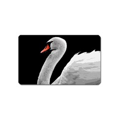 Swan Magnet (name Card) by Valentinaart