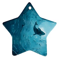 Shark Ornament (star) by Valentinaart