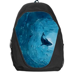 Shark Backpack Bag by Valentinaart