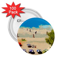 Beach 2 25  Buttons (100 Pack)  by Valentinaart