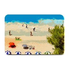 Beach Plate Mats by Valentinaart