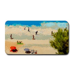 Beach Medium Bar Mats by Valentinaart