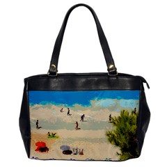 Beach Office Handbags by Valentinaart