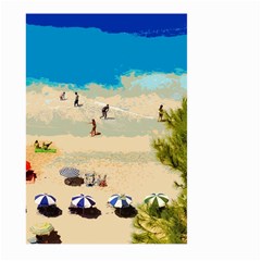 Beach Large Garden Flag (two Sides) by Valentinaart