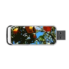 Orange Tree Portable Usb Flash (two Sides) by Valentinaart