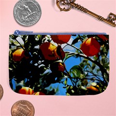 Orange Tree Large Coin Purse by Valentinaart