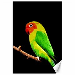 Parrot  Canvas 20  X 30   by Valentinaart