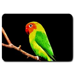 Parrot  Large Doormat  by Valentinaart