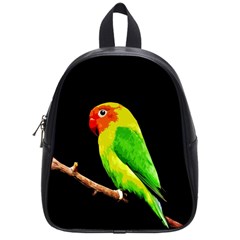 Parrot  School Bag (small) by Valentinaart