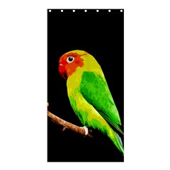 Parrot  Shower Curtain 36  X 72  (stall)  by Valentinaart