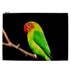 Parrot  Cosmetic Bag (xxl)  by Valentinaart