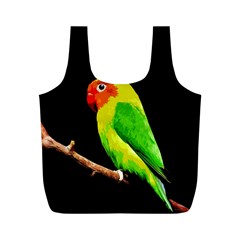 Parrot  Full Print Recycle Bags (m)  by Valentinaart