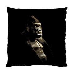 Gorilla  Standard Cushion Case (two Sides) by Valentinaart