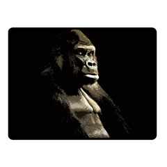 Gorilla  Fleece Blanket (small) by Valentinaart