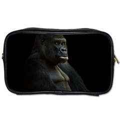 Gorilla  Toiletries Bags 2-side by Valentinaart