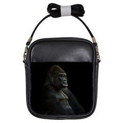 Gorilla  Girls Sling Bags by Valentinaart