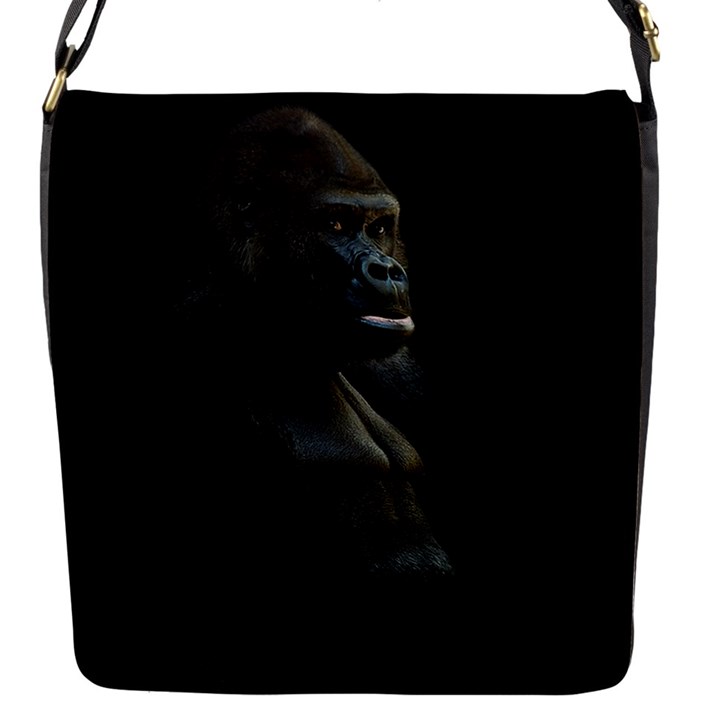 Gorilla  Flap Messenger Bag (S)