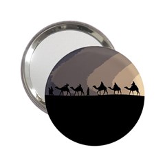 Caravan  2 25  Handbag Mirrors by Valentinaart