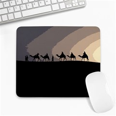 Caravan  Large Mousepads by Valentinaart