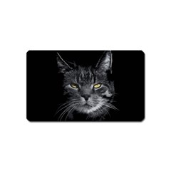 Domestic Cat Magnet (name Card) by Valentinaart