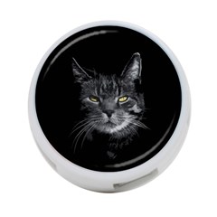 Domestic Cat 4-port Usb Hub (two Sides)  by Valentinaart