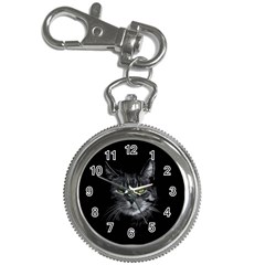 Domestic Cat Key Chain Watches by Valentinaart