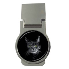 Domestic Cat Money Clips (round)  by Valentinaart