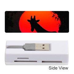 Giraffe  Memory Card Reader (stick)  by Valentinaart