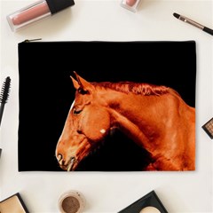 Horse Cosmetic Bag (xl) by Valentinaart