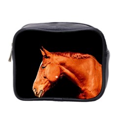 Horse Mini Toiletries Bag 2-side by Valentinaart