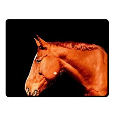 Horse Fleece Blanket (small) by Valentinaart