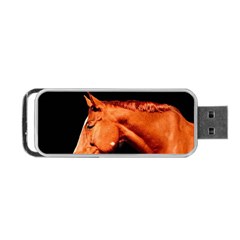 Horse Portable Usb Flash (two Sides) by Valentinaart