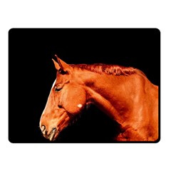 Horse Double Sided Fleece Blanket (small)  by Valentinaart