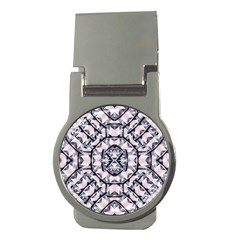 Futuristic Geo Print Money Clips (round)  by dflcprints