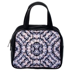 Futuristic Geo Print Classic Handbags (one Side) by dflcprints