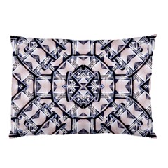 Futuristic Geo Print Pillow Case by dflcprints