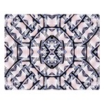 Futuristic Geo Print Double Sided Flano Blanket (Large)  80 x60  Blanket Front