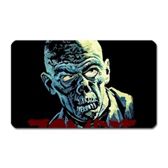 Zombie Magnet (rectangular) by Valentinaart