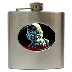 Zombie Hip Flask (6 Oz) by Valentinaart